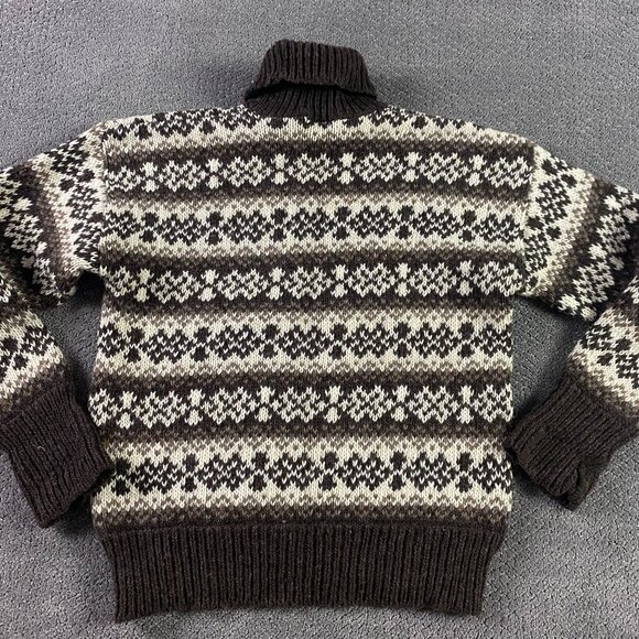 Runox Scandia Strik Sweater Women's Fair Isle Nordic Denmark Wool Fisherman - Picture 3 of 10